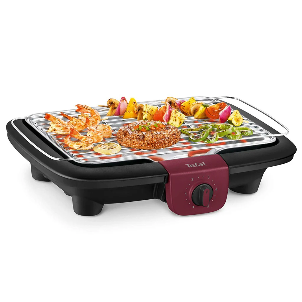 Tefal BG90F5 Elektro-Standgrill schwarz / burgund - Image 3