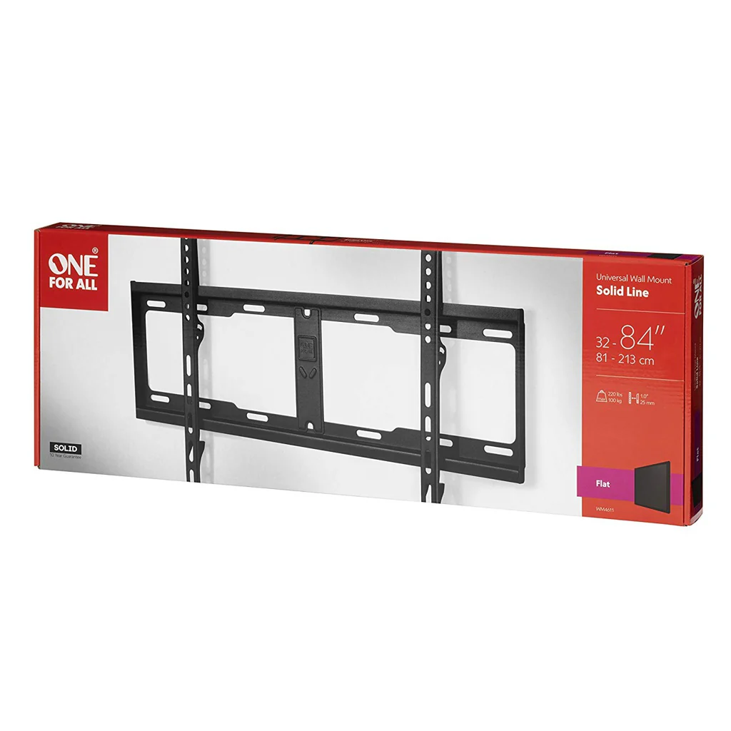 One For All WM4611 84" TV Wandhalterung Solid FLAT - Image 3
