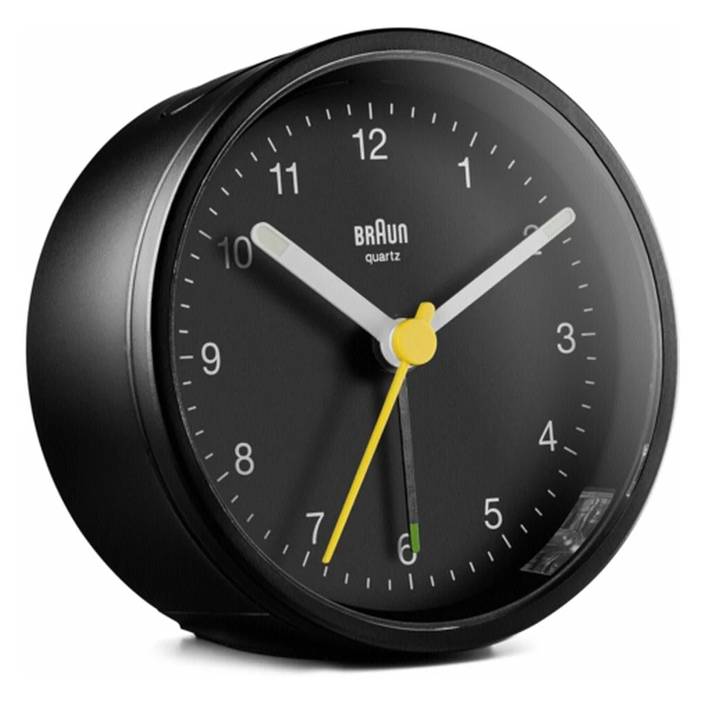Braun Uhren BC12B Quarzwecker schwarz - Image 3