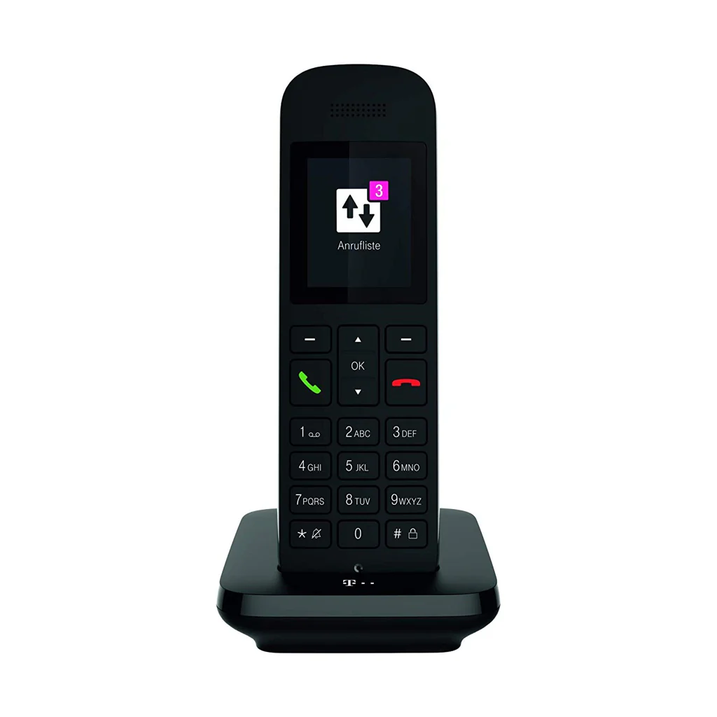 Telekom. Sinus 12 Festnetztelefon schwarz
