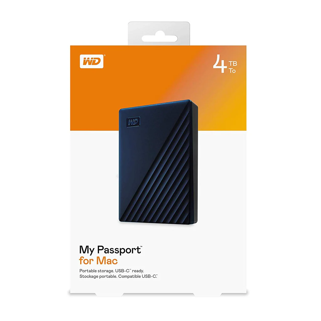 WD My Passport for Mac 4TB ext. Festplatte blau - Image 4