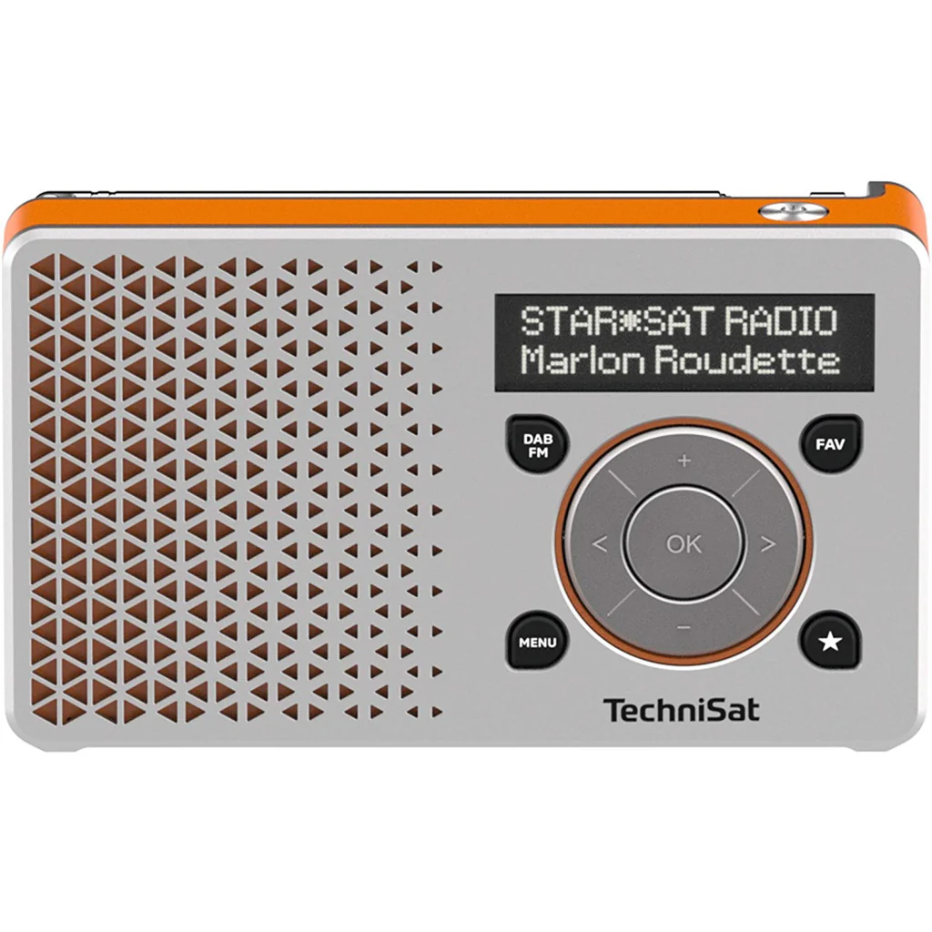 Technisat DIGITRADIO 1 portable Silber / Orange - Image 3