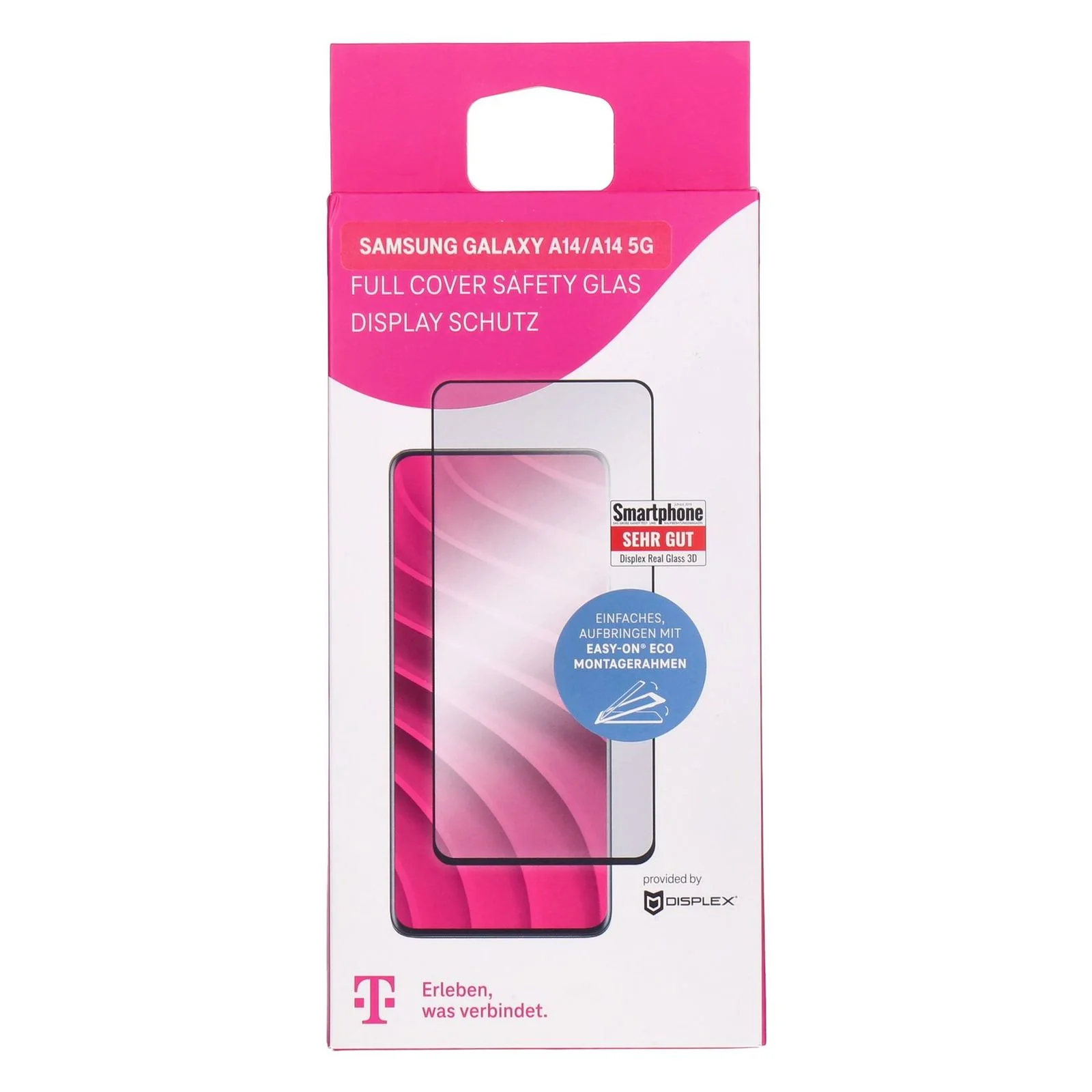 Displex Samsung Galaxy A14 Displayschutz Full Cover Sicherheitsglas - Image 2