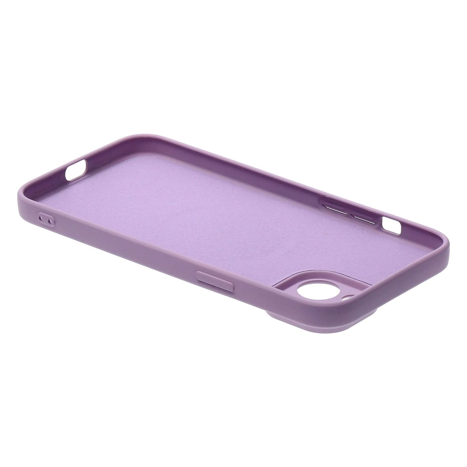 Mobilize Protection Pack iPhone 15 Plus Silikon Case lavendel und Displayschutz - Image 3