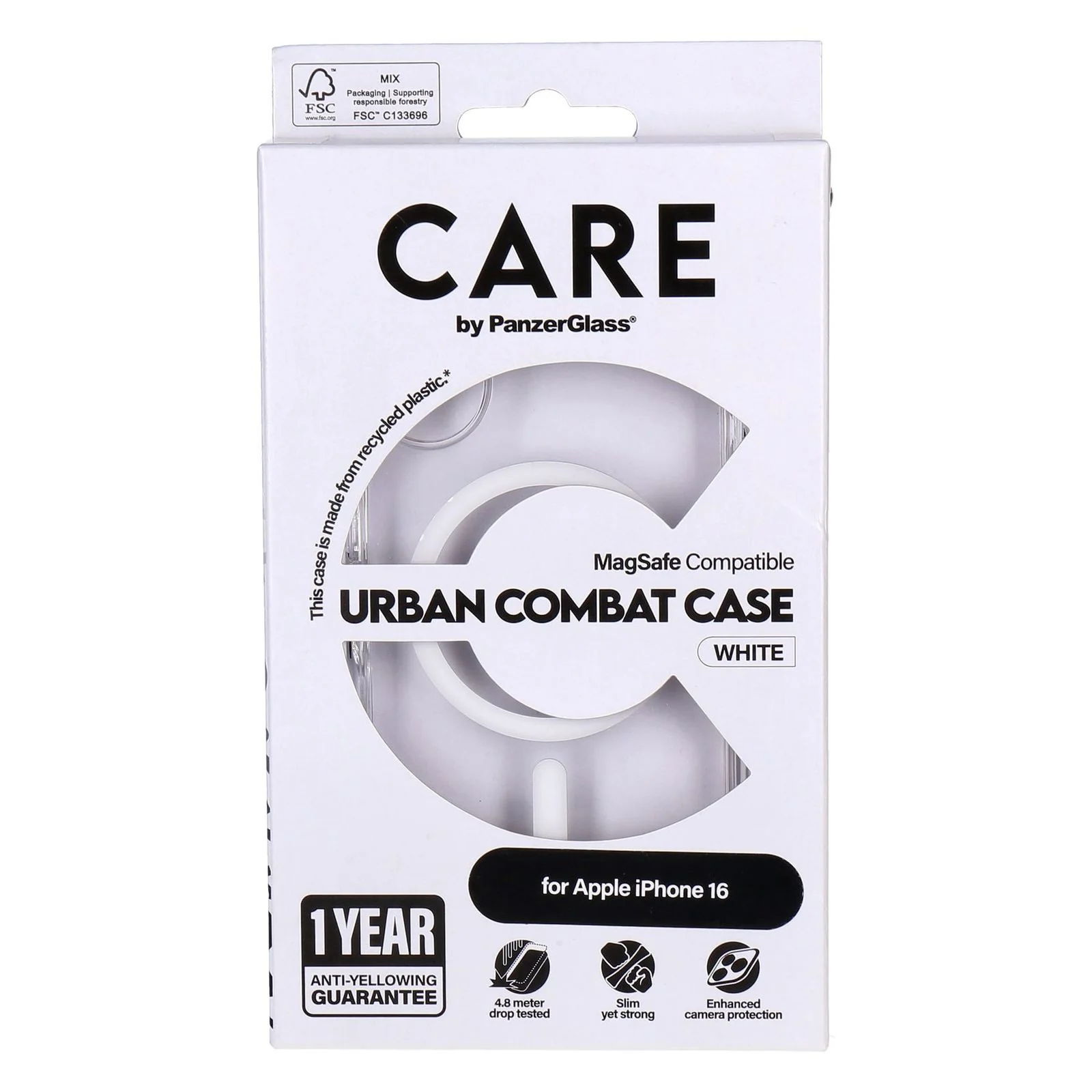 Care by PanzerGlass Case iPhone 16 transparent - Image 2