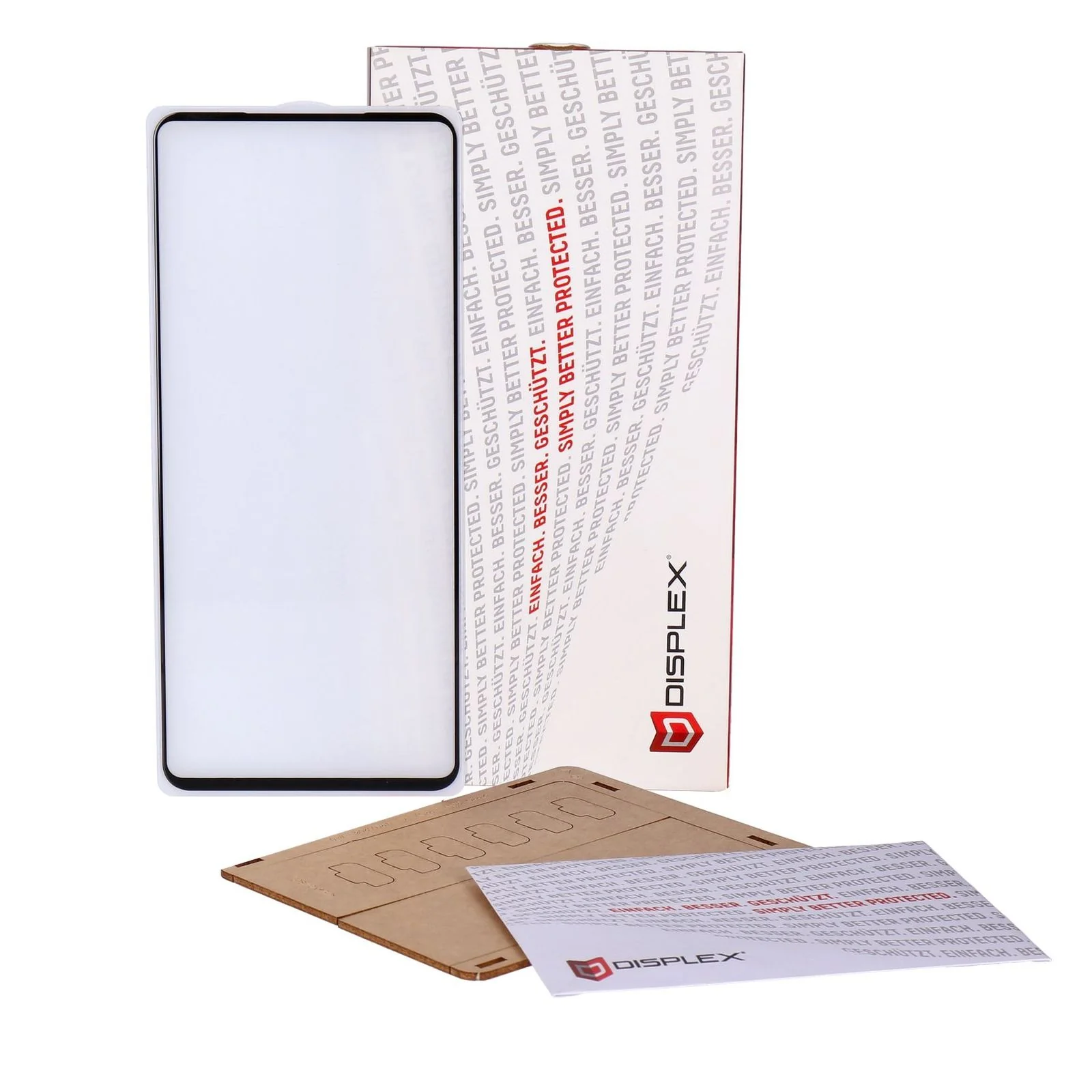 Displex Displayschutz passend fĂŒr T Phone 2 Pro Full Cover Sicherheitsglas - Image 2