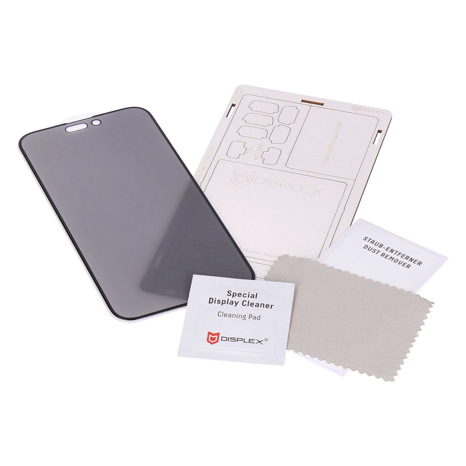 Displex Full Cover Privacy Glass passend für iPhone 14 Pro Max - Image 2