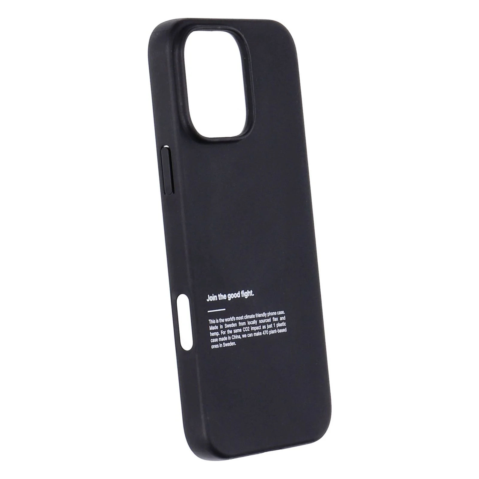 agood company PLANTPRTCT Case schwarz passend für iPhone 16 Pro Max Join the good fight mit Magsafe