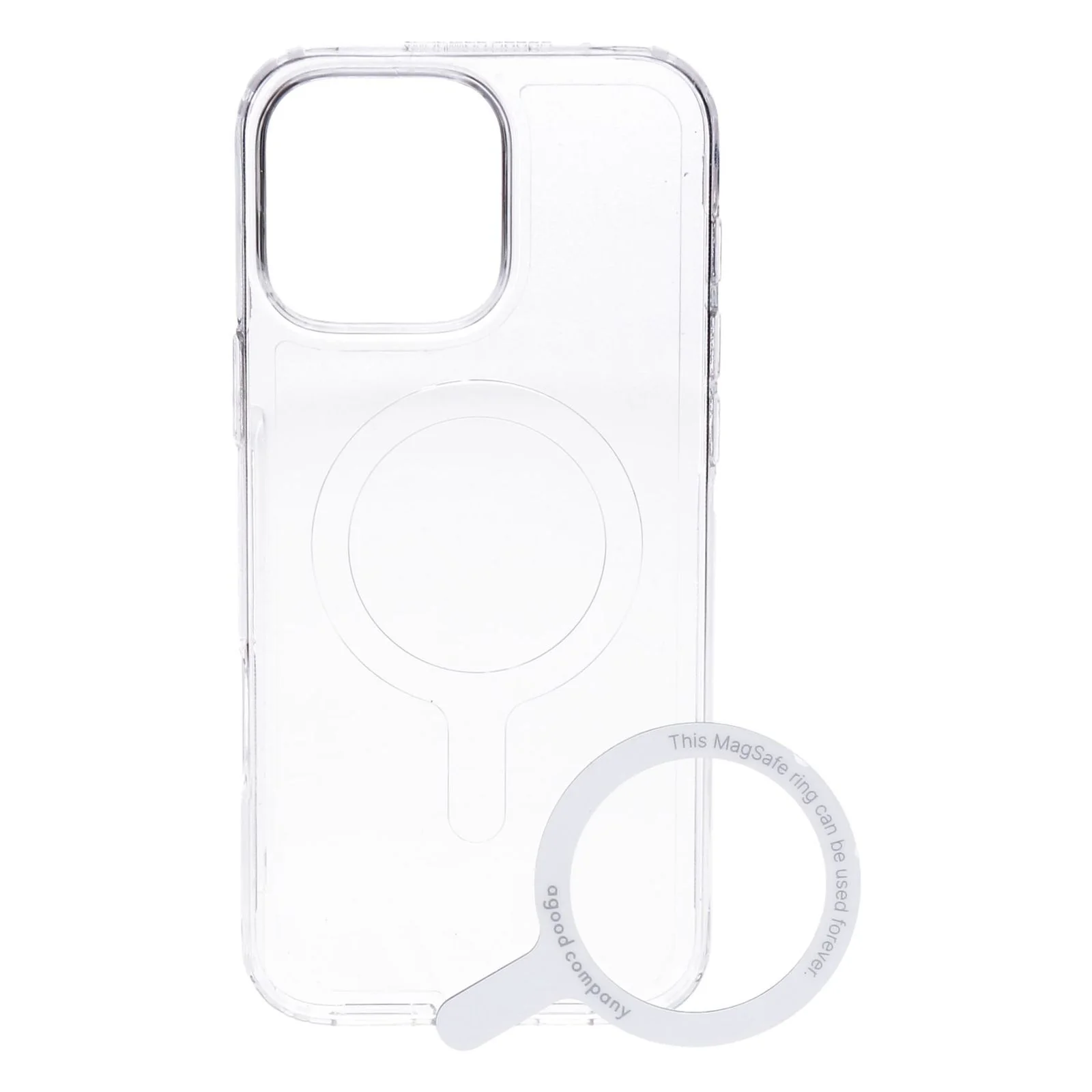 agood company CLRPRTCT Clear Case passend für iPhone 16 Pro Max mit Magsafe