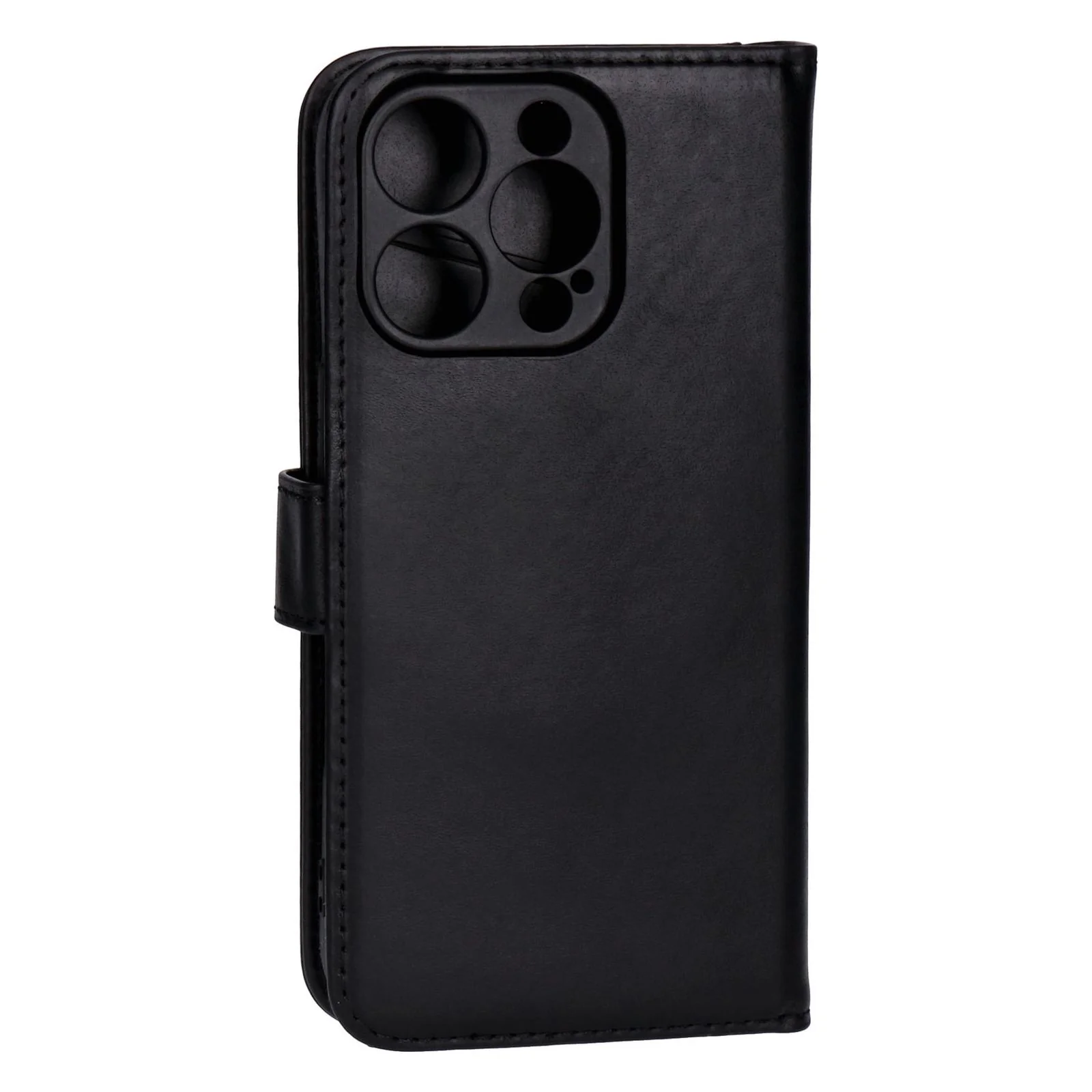 Mobilize Leder Wallet schwarz passend für iPhone 16 Pro - Image 3