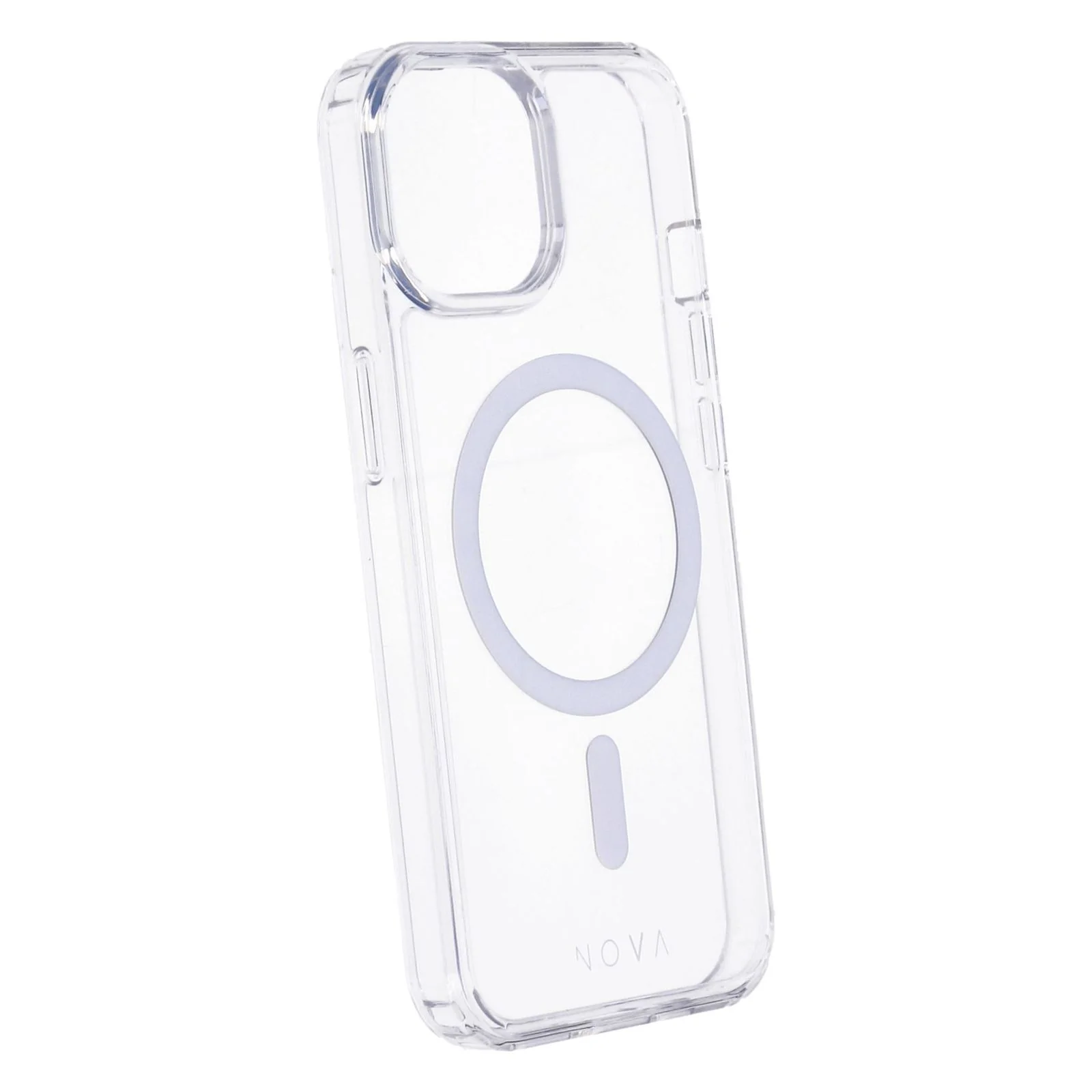 NOVA Crystal Mag Case transparent passend für Apple iPhone 15