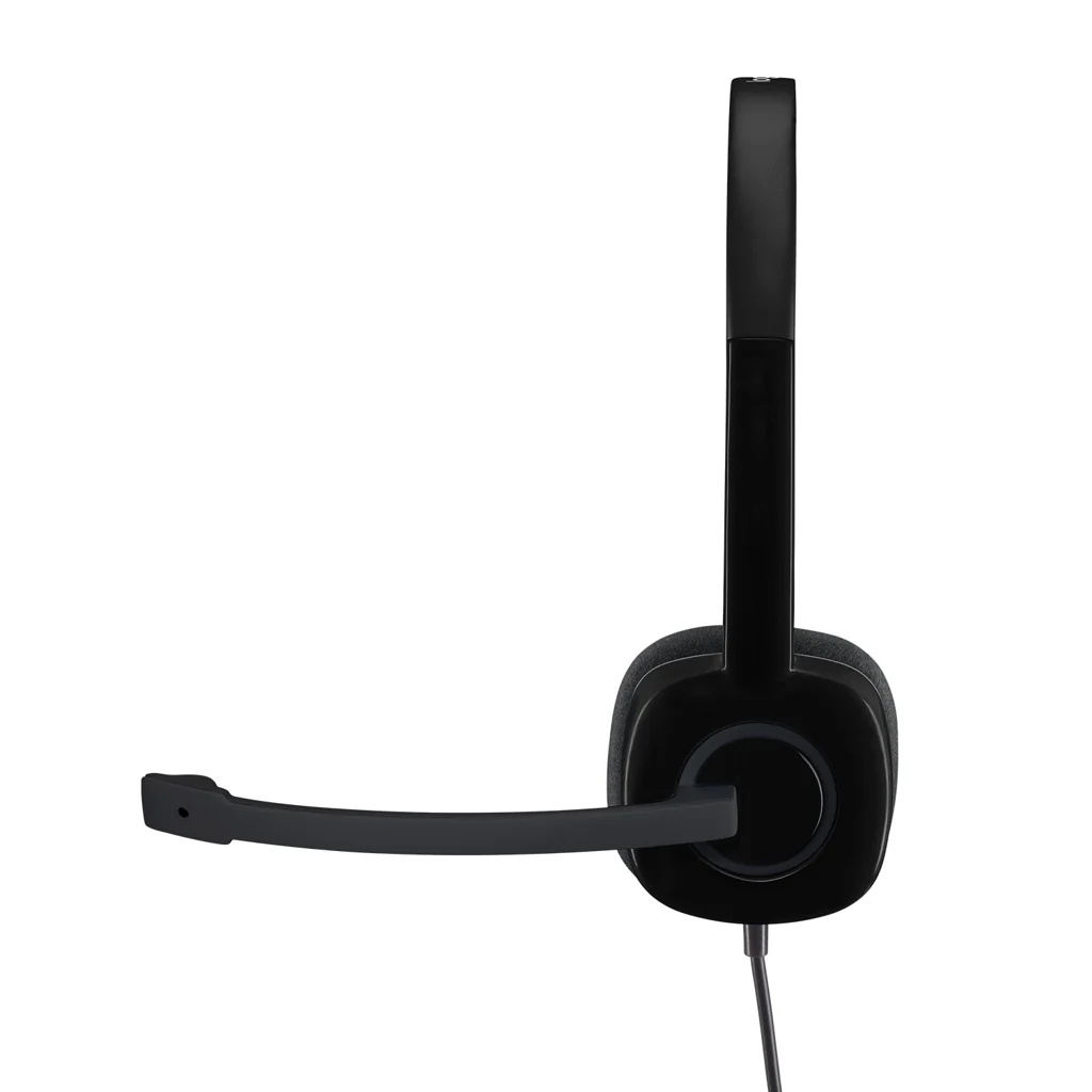Logitech H151 Kopfhörer Verkabelt Kopfband Büro/Callcenter Schwarz - Image 3