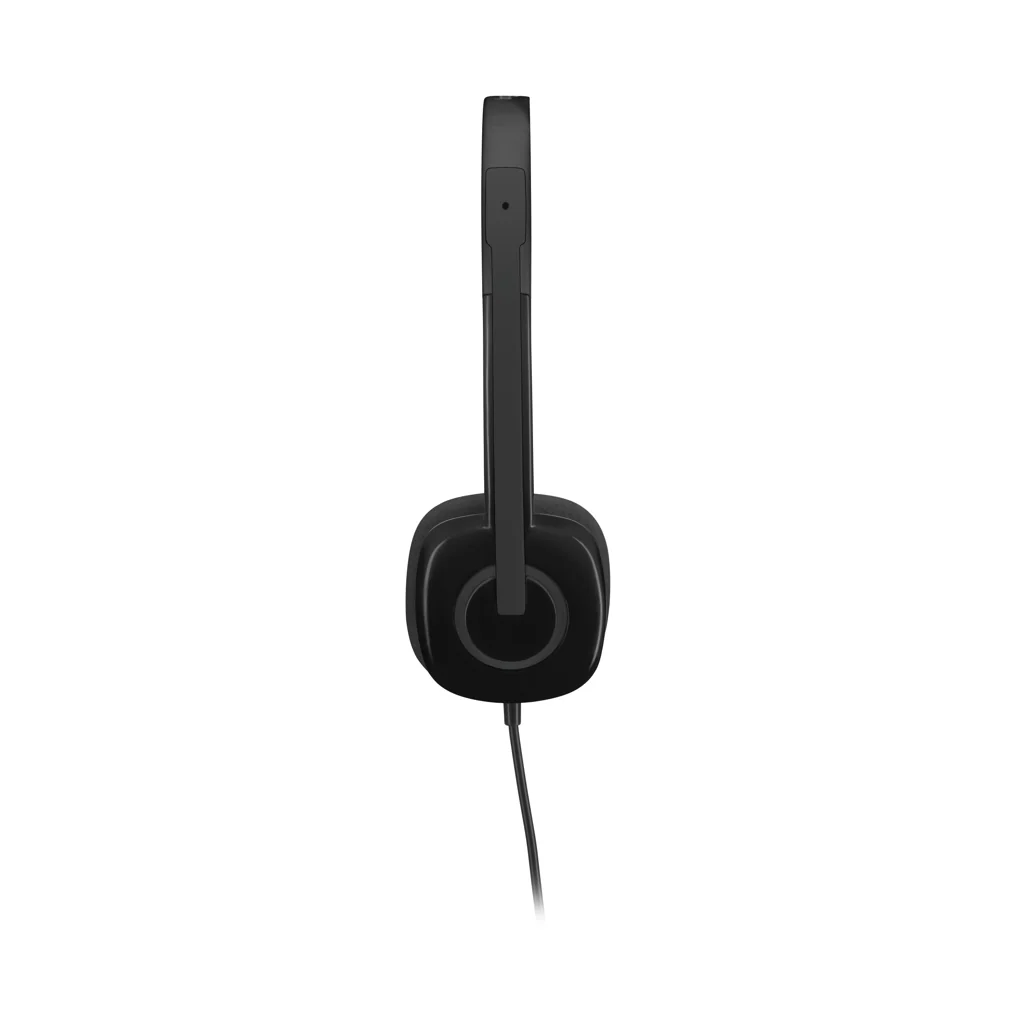 Logitech H151 Kopfhörer Verkabelt Kopfband Büro/Callcenter Schwarz - Image 4