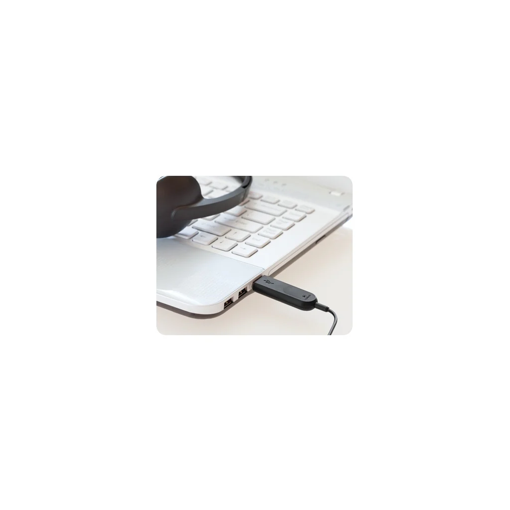 Logitech H340 USB Computer Headset Kopfhörer Verkabelt Kopfband Büro/Callcenter USB Typ-A - Image 5