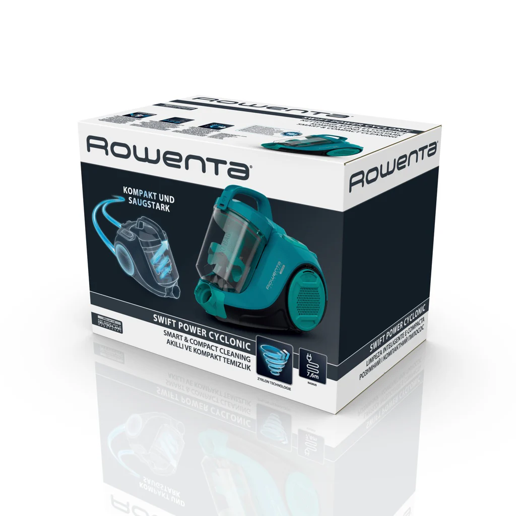 Rowenta Swift Power Cyclonic Zylinder-Vakuum Trocken 750 W Beutellos - Image 6