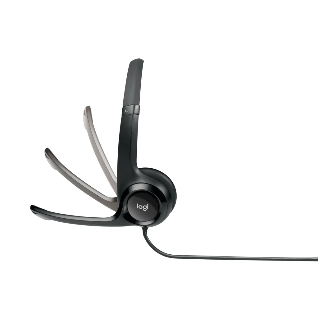 Logitech LGT-H390 USB-Computer-Headset Grafit - Image 3
