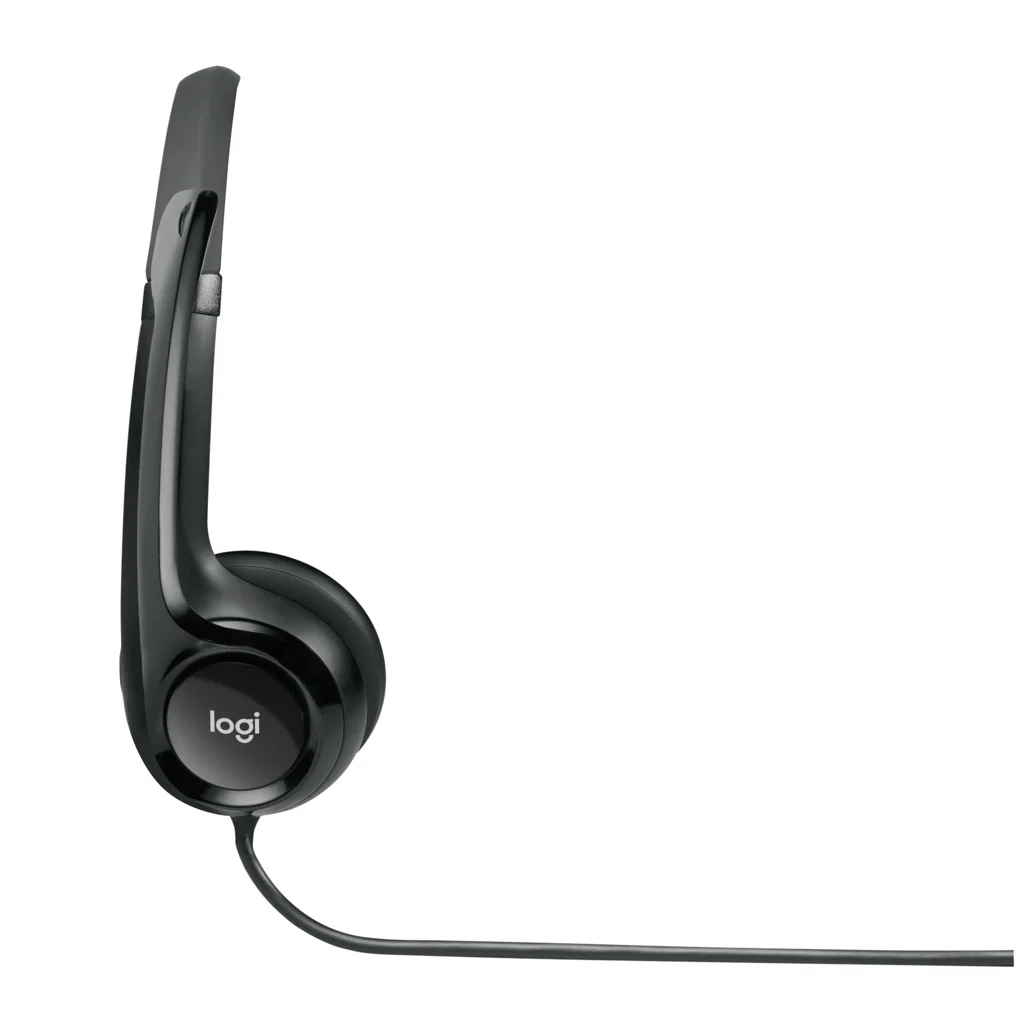 Logitech LGT-H390 USB-Computer-Headset Grafit - Image 4