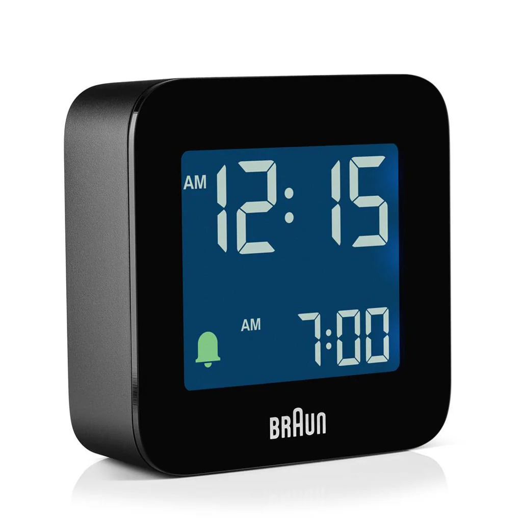 Braun BC08 Digitaler Wecker Schwarz - Image 2
