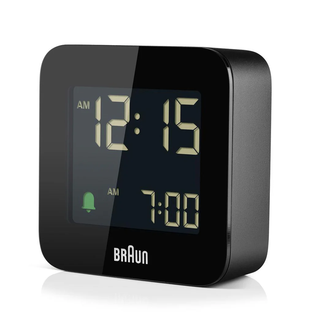 Braun BC08 Digitaler Wecker Schwarz - Image 3