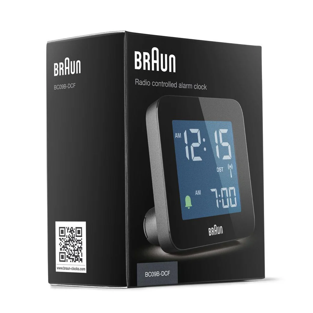 Braun BC09-DCF Digitaler Wecker Schwarz - Image 7