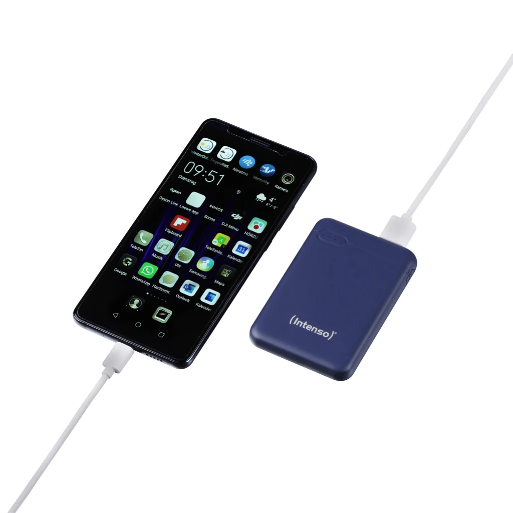 Intenso XS5000 Akkuladegerät Lithium Polymer (LiPo) 5000 mAh Blau - Image 6
