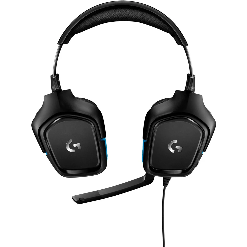 Logitech G432 Wired 7.1 Surround Gaming Headset Schwarz - Image 3