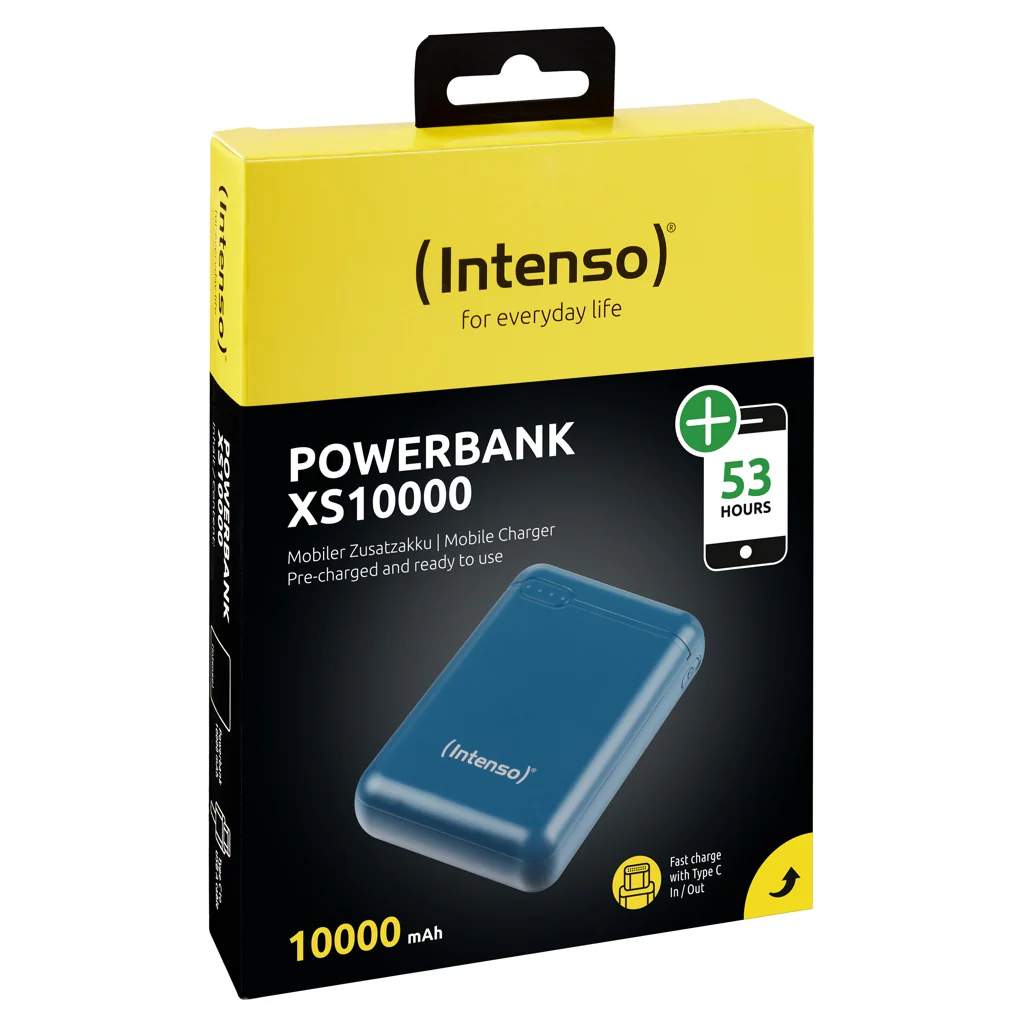 Intenso XS10000 Akkuladegerät Lithium Polymer (LiPo) 10000 mAh Benzin - Image 2
