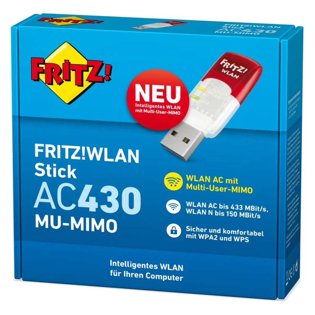 AVM FRITZ!WLAN Stick AC 430 MU-MIMO 433 Mbit/s - Image 2