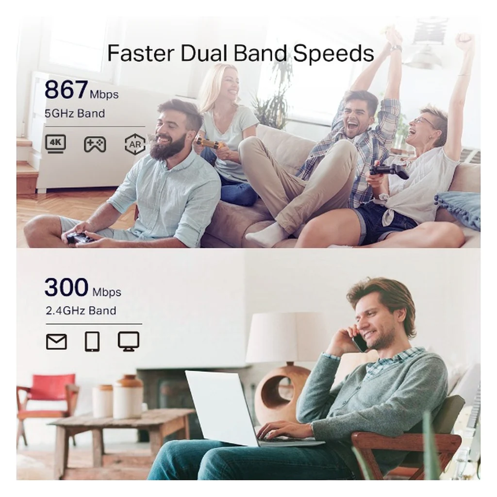 TP-Link RE335 Netzwerk-Repeater 1167 Mbit/s Weiß - Image 5