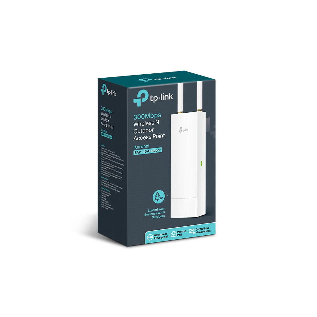 TP-Link EAP110-Outdoor 300 Mbit/s Weiß Power over Ethernet (PoE) - Image 4