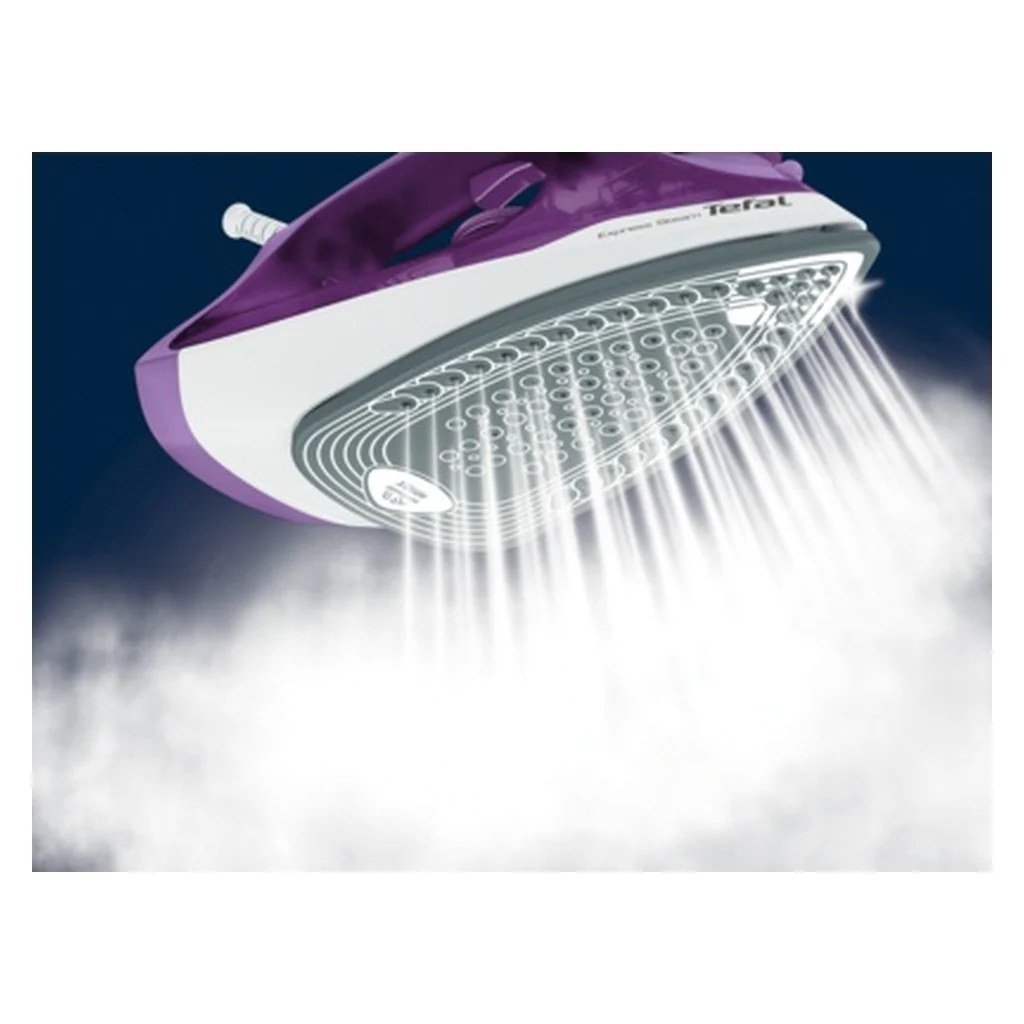 Tefal FV2836 Trocken- & Dampfbügeleisen Keramik- Bügelsohle 2400 W Violett, Weiß - Image 4