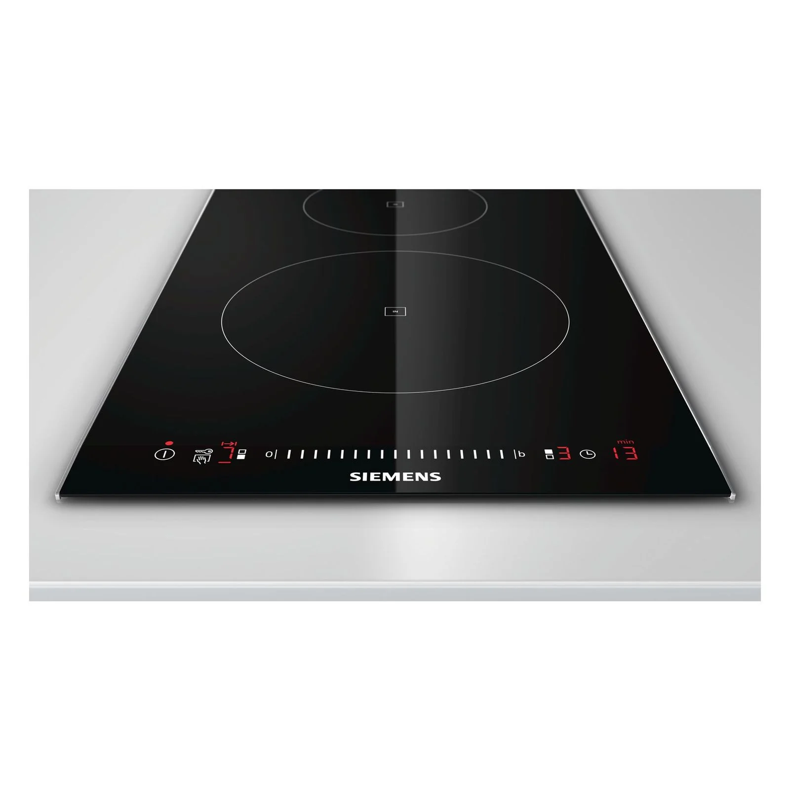 Siemens iQ100 EH375FBB1E Induktionskochfeld 2 Zone(n) Integriert schwarz - Image 2