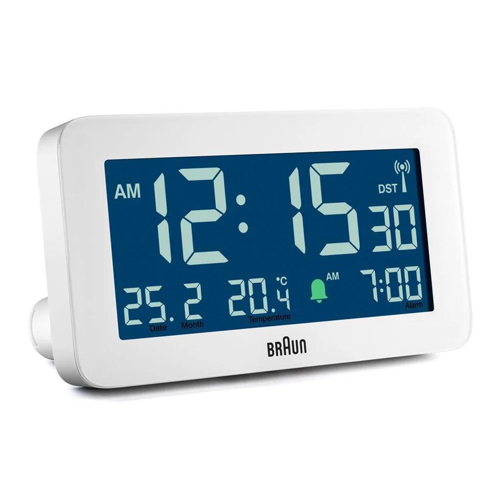 Braun BC10 Digitaler Wecker Weiß - Image 2