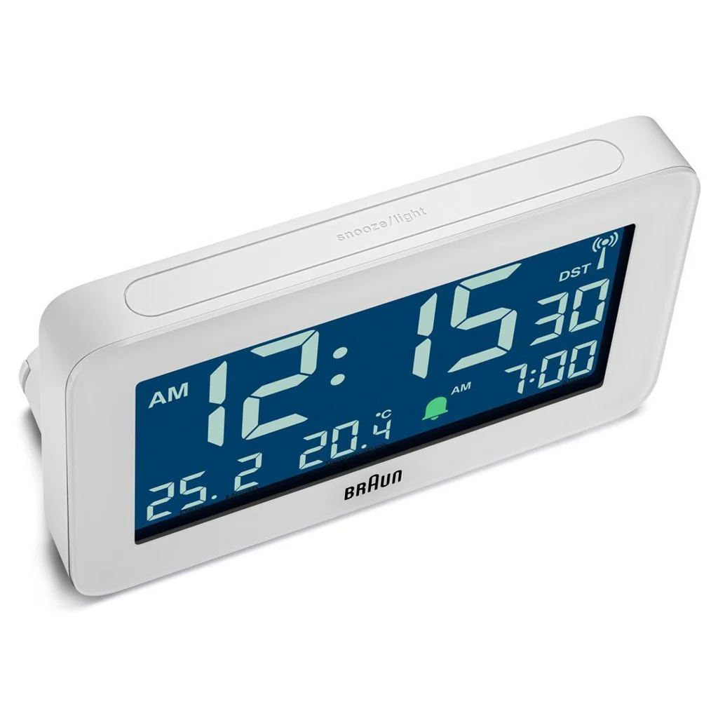 Braun BC10 Digitaler Wecker Weiß - Image 6