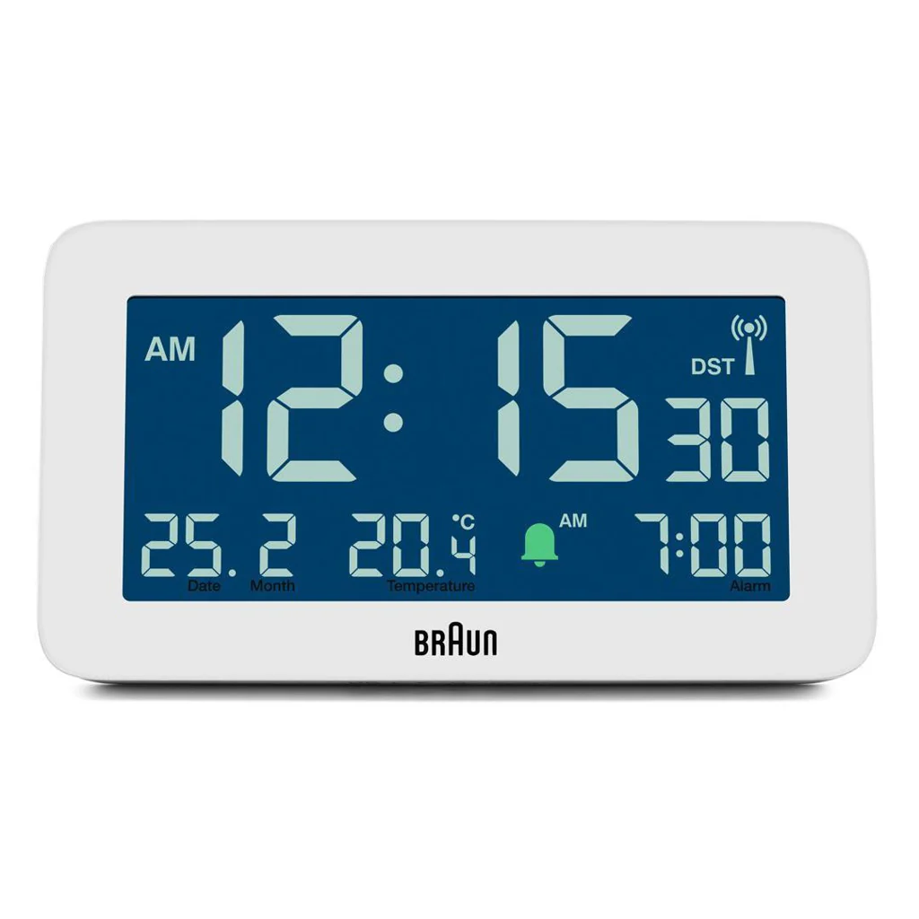 Braun BC10 Digitaler Wecker Weiß - Image 8