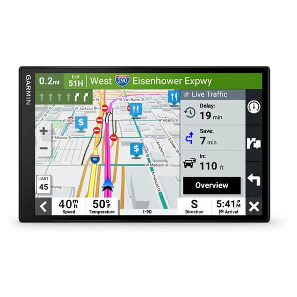 Garmin DriveSmart 86 Navigationssystem Fixed 20,3 cm (8 Zoll) TFT Touchscreen 295,2 g Schwarz - Image 4