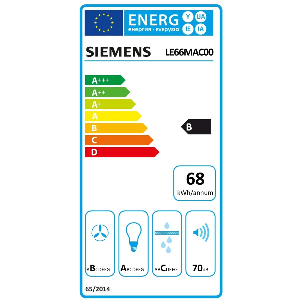 Siemens LE66MAC00 Zwischenbauhaube iQ100 - Image 4