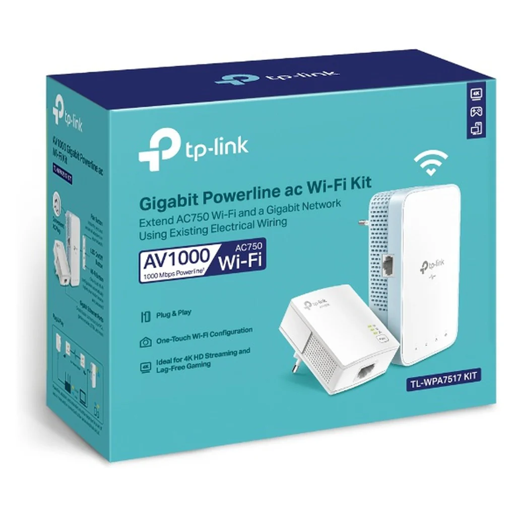 TP-Link TL-WPA7519 KIT 1000 Mbit/s Eingebauter Ethernet-Anschluss WLAN Weiß - Image 7