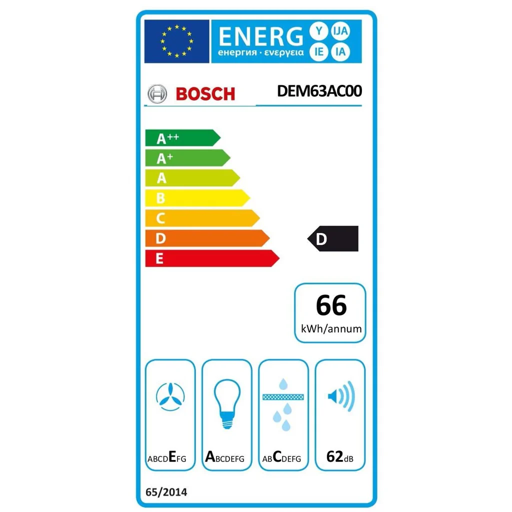 Bosch DEM63AC00 Zwischenbauhaube Serie 2 60cm - Image 4