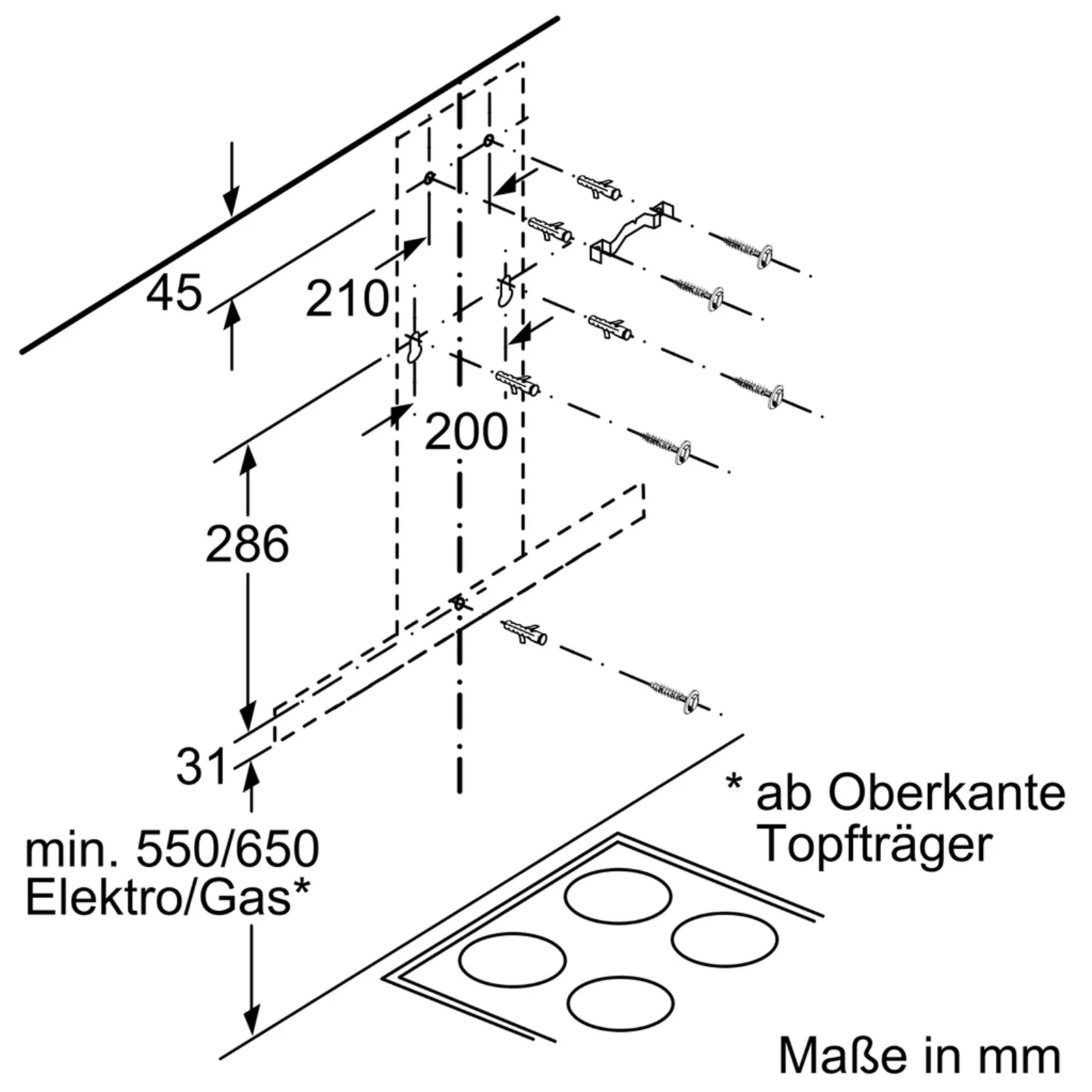 Neff DBBC640N Dunstabzugshaube wandmontiert Edelstahl 590 m³/h A - Image 6