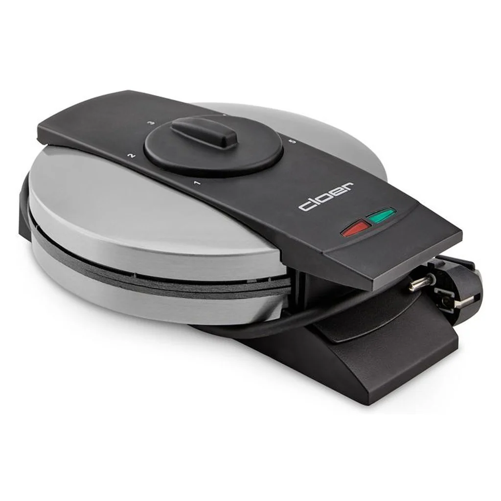 Cloer 1639SR 5 Waffel(n) Schwarz, Edelstahl - Image 2