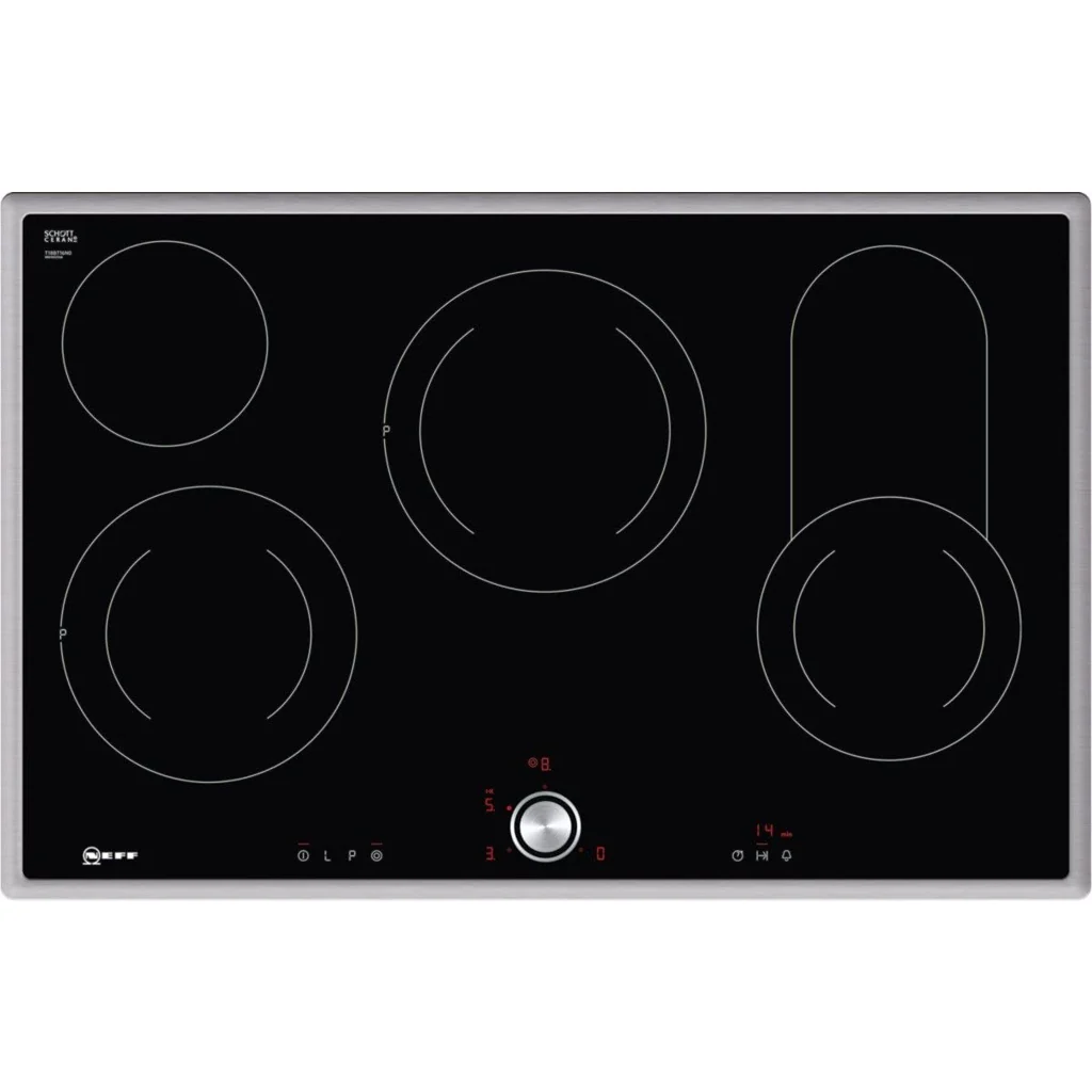 Neff TBT 1816 N (T18BT16N0) Glaskeramik - Stainless Steel Frame