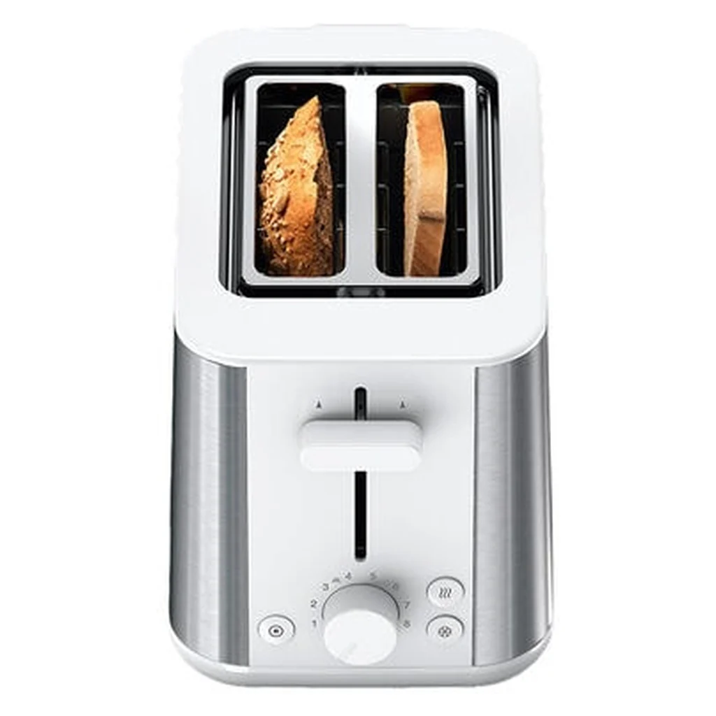 Braun PurShine HT 1510 WH 2-Scheiben-Toaster 900 W Edelstahl, Weiß - Image 3