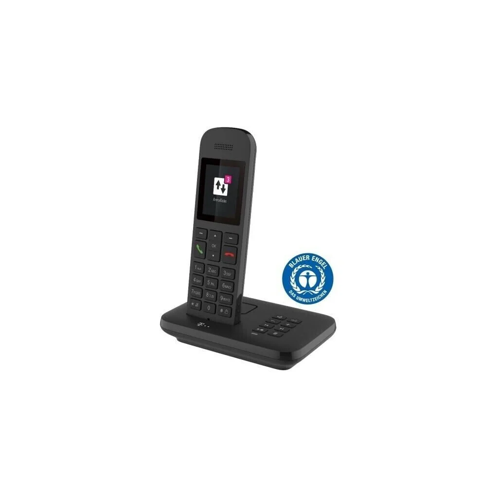 Telekom Sinus A12 Analoges/DECT-Telefon Schwarz - Image 2