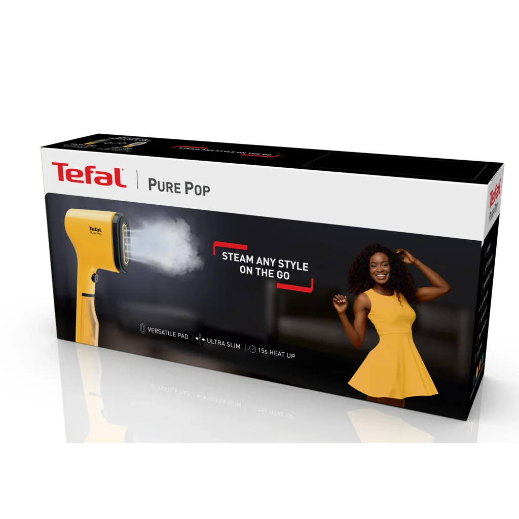 Tefal Pure Pop DT2026 Tragbare Dampfbürste 0,07 l 1300 W Gelb - Image 11