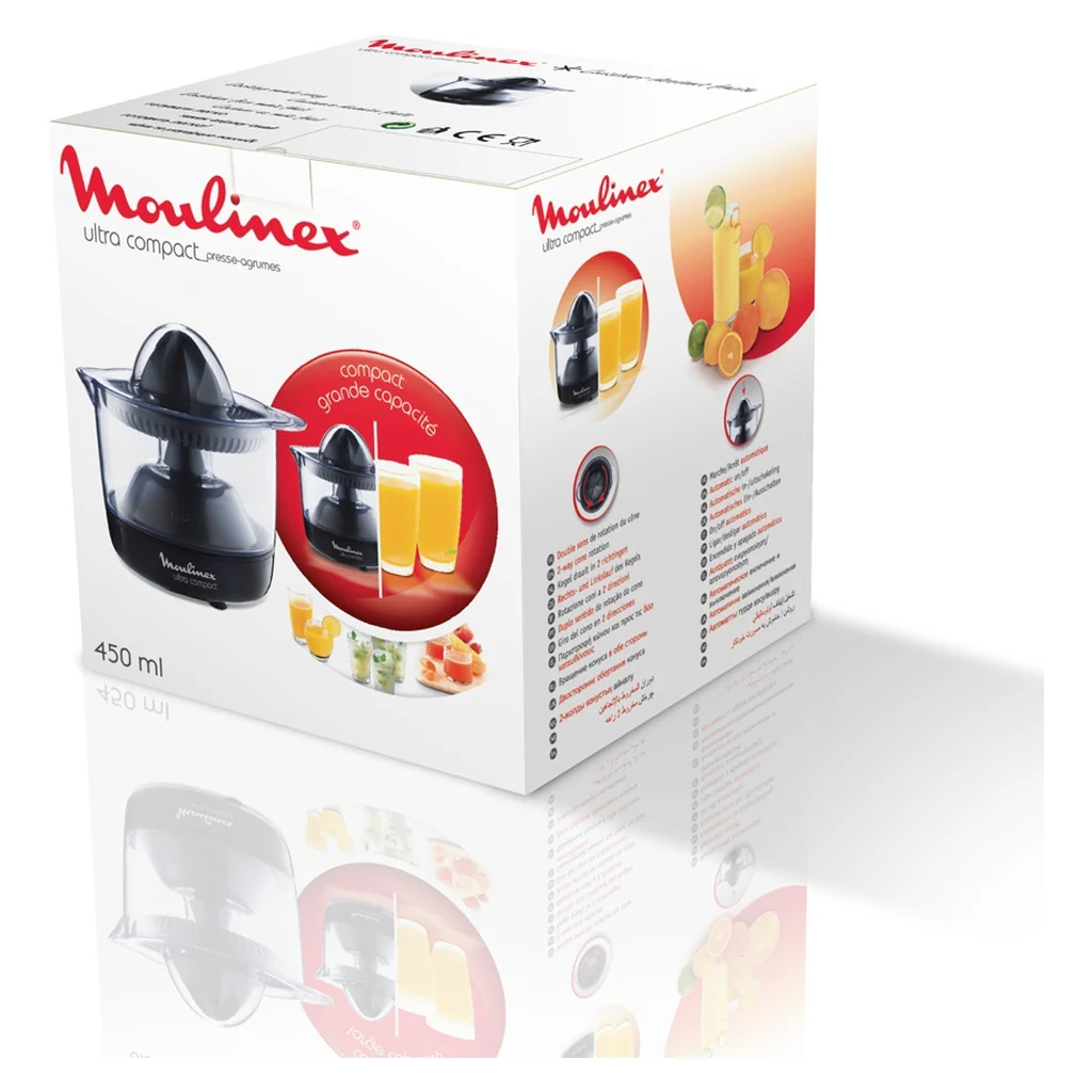 Moulinex PC120 Elektrische Zitronenpresse 0,45 l 25 W Schwarz - Image 2