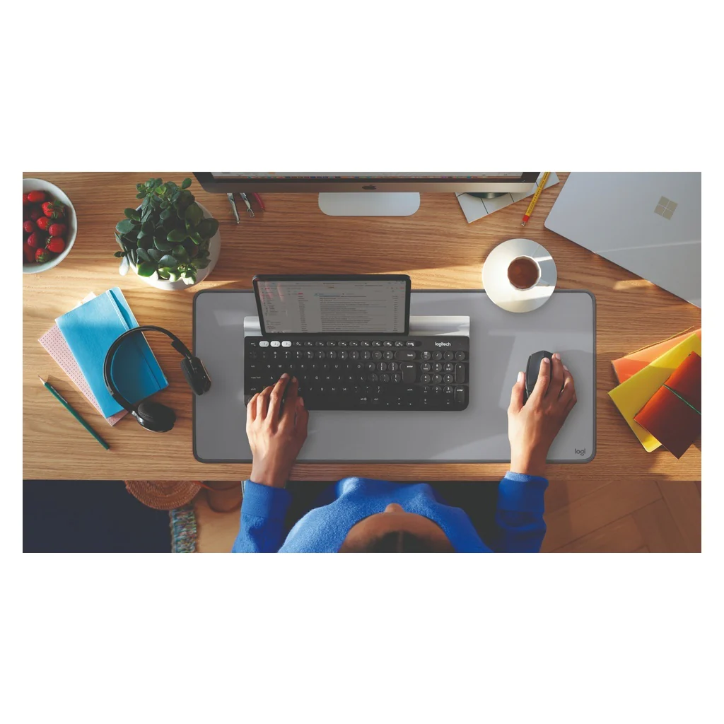 Logitech Desk Mat Studio Series Grau - Image 10