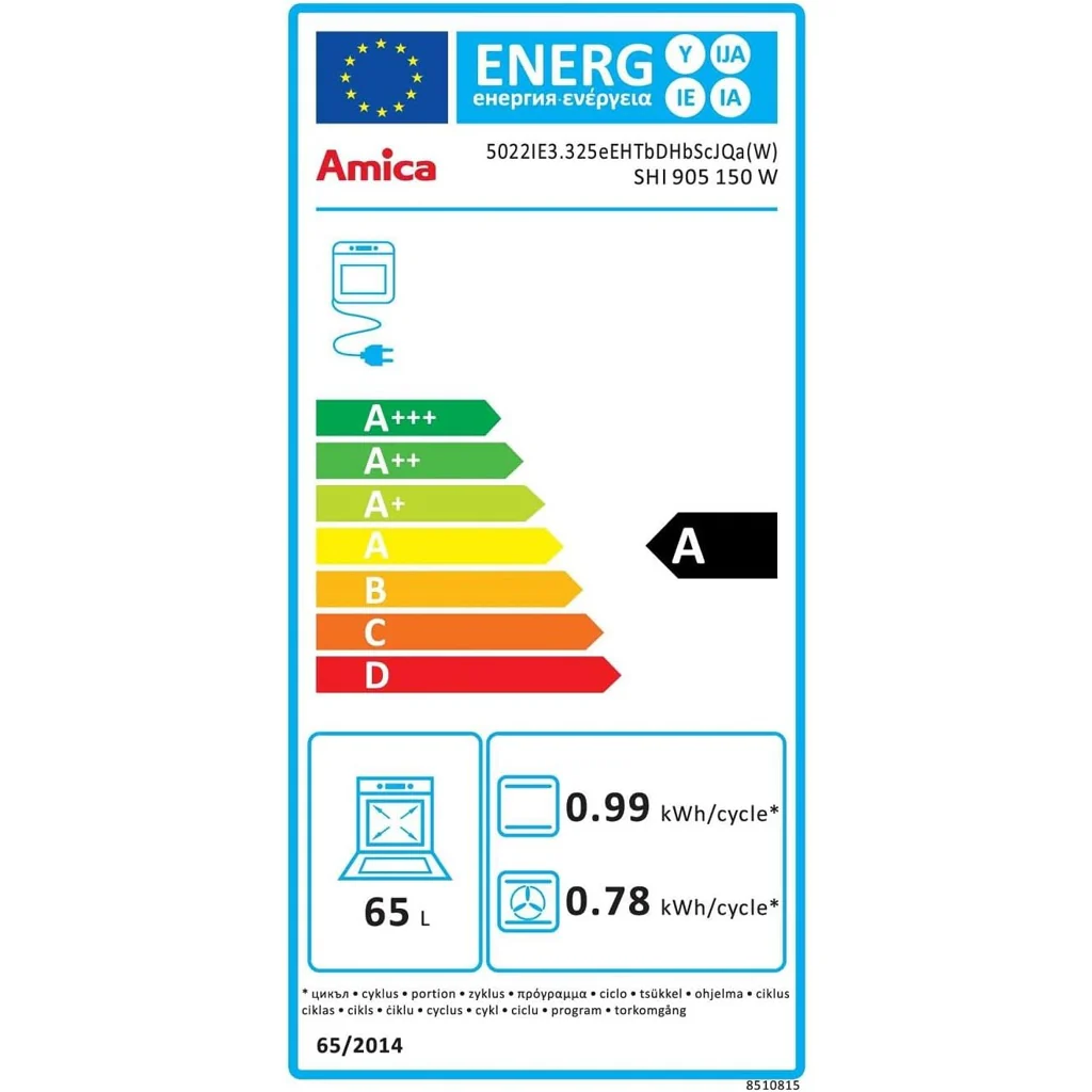 Amica SHI 905 150 W Standherd weiß - Image 2