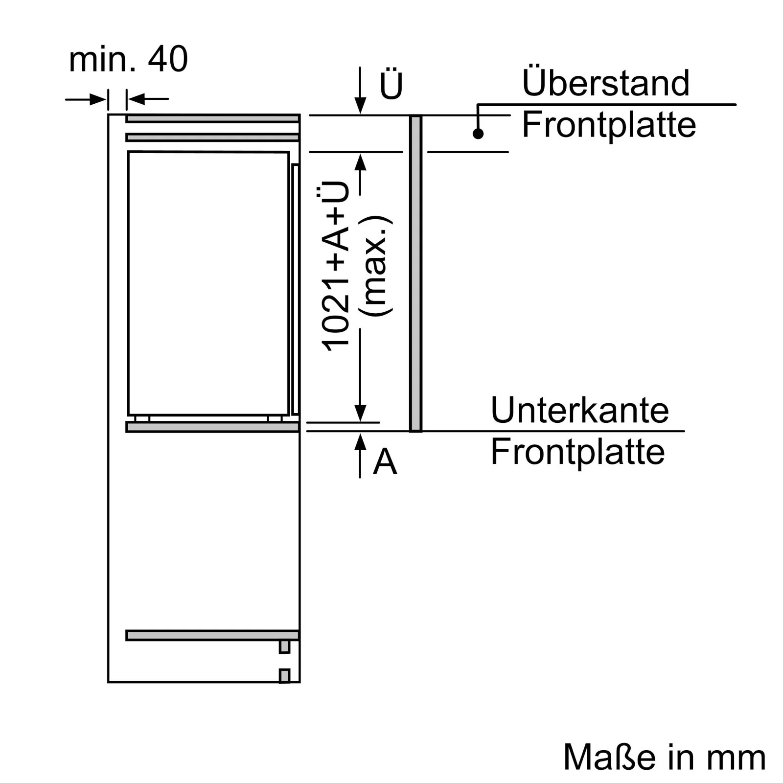 Neff KI2321SE0 Kühlschrank mit Gefrierfach Integriert 147 l E weiß - Image 7