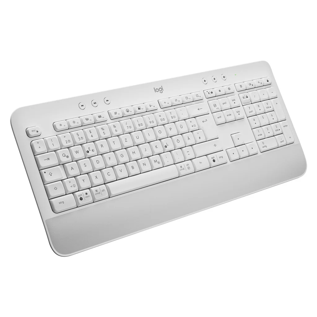 Logitech Signature K650 Bluetooth-Tastatur QWERTZ Deutsch Weiß - Image 3